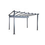 Voir la diapositive 2 : Paris Prix Pergola Avec Toit  Lazio  395cm Gris