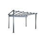 Voir la diapositive 2 : Paris Prix Pergola Avec Toit  Lazio  395cm Gris