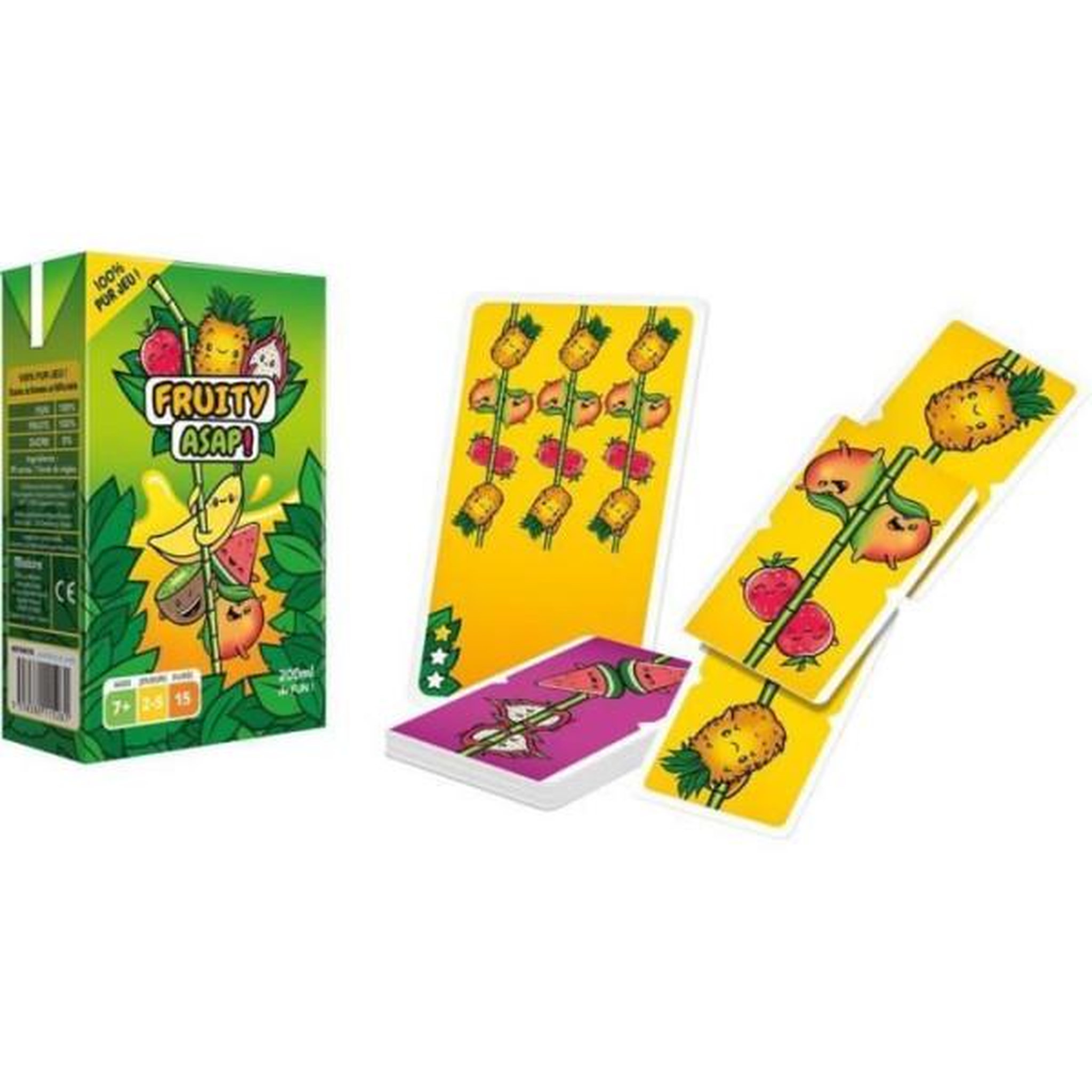 Voir la diapositive 2 : Asmodee Fruity asap - asmodee - jeu de rapidité - des 7ans