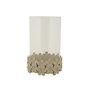 Voir la diapositive 1 : Paris Prix Bougeoir Déco  Dune  21cm Crème