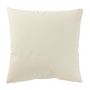 Voir la diapositive 2 : Paris Prix Coussin Déco Sapin  Franges  45x45cm Blanc
