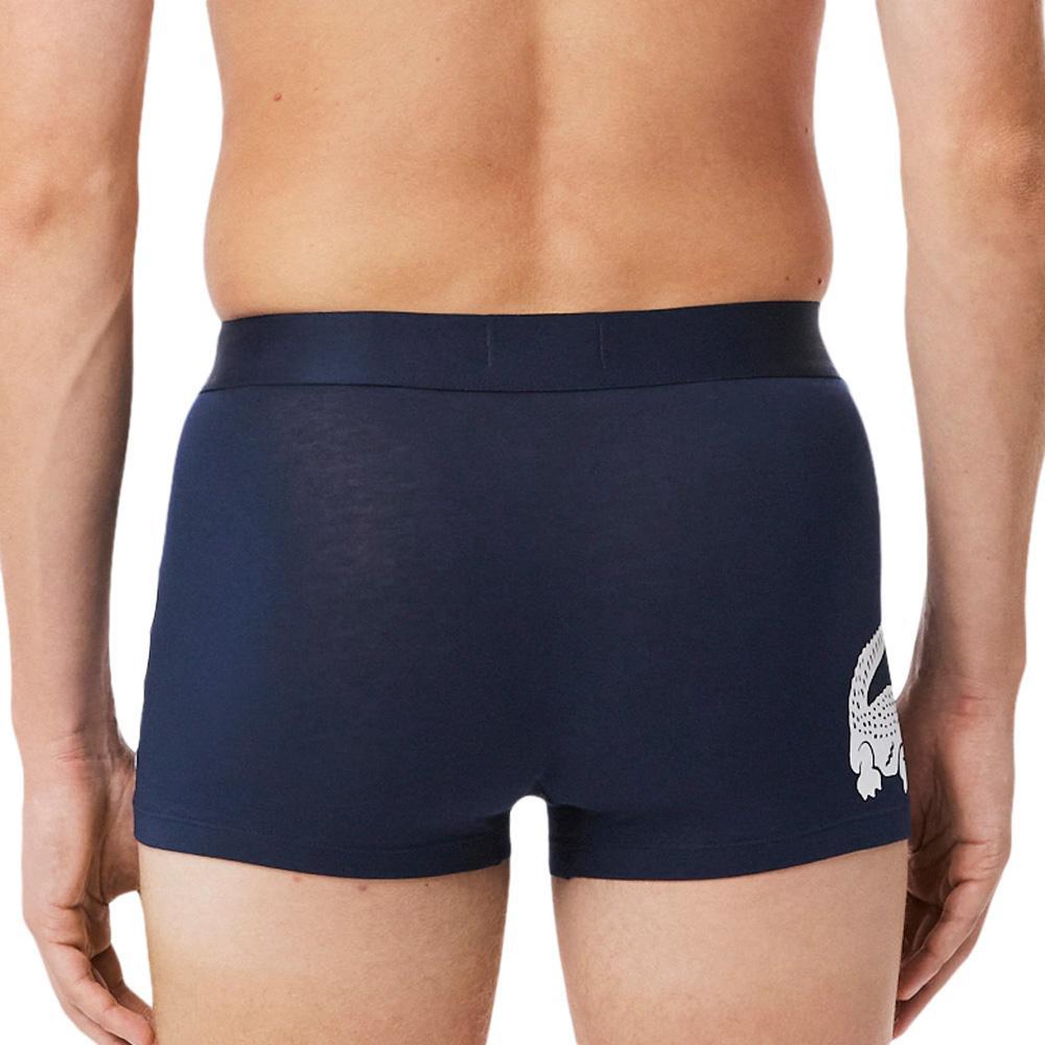 Voir la diapositive 3 : Lacoste X3 Boxers /Bleu Homme  acoste Stret