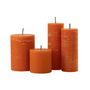 Voir la diapositive 2 : Paris Prix Bougie Pilier Extérieur  Odessa  13cm Orange