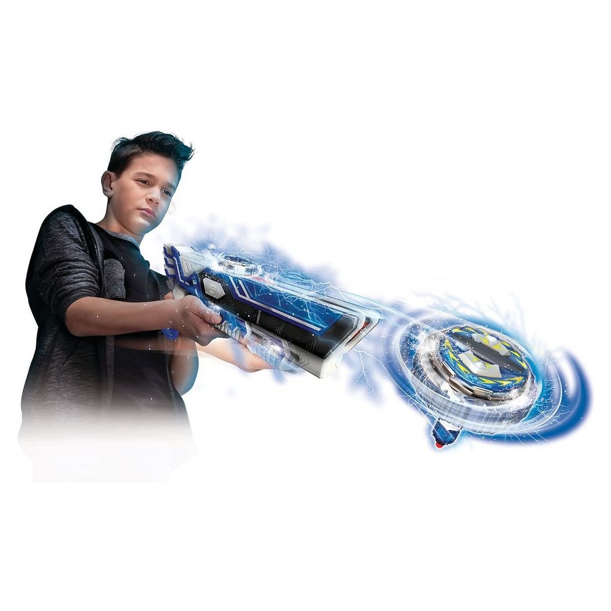 SILVERLIT Spinner Mad  Blaster double shoot avec 2 toupies