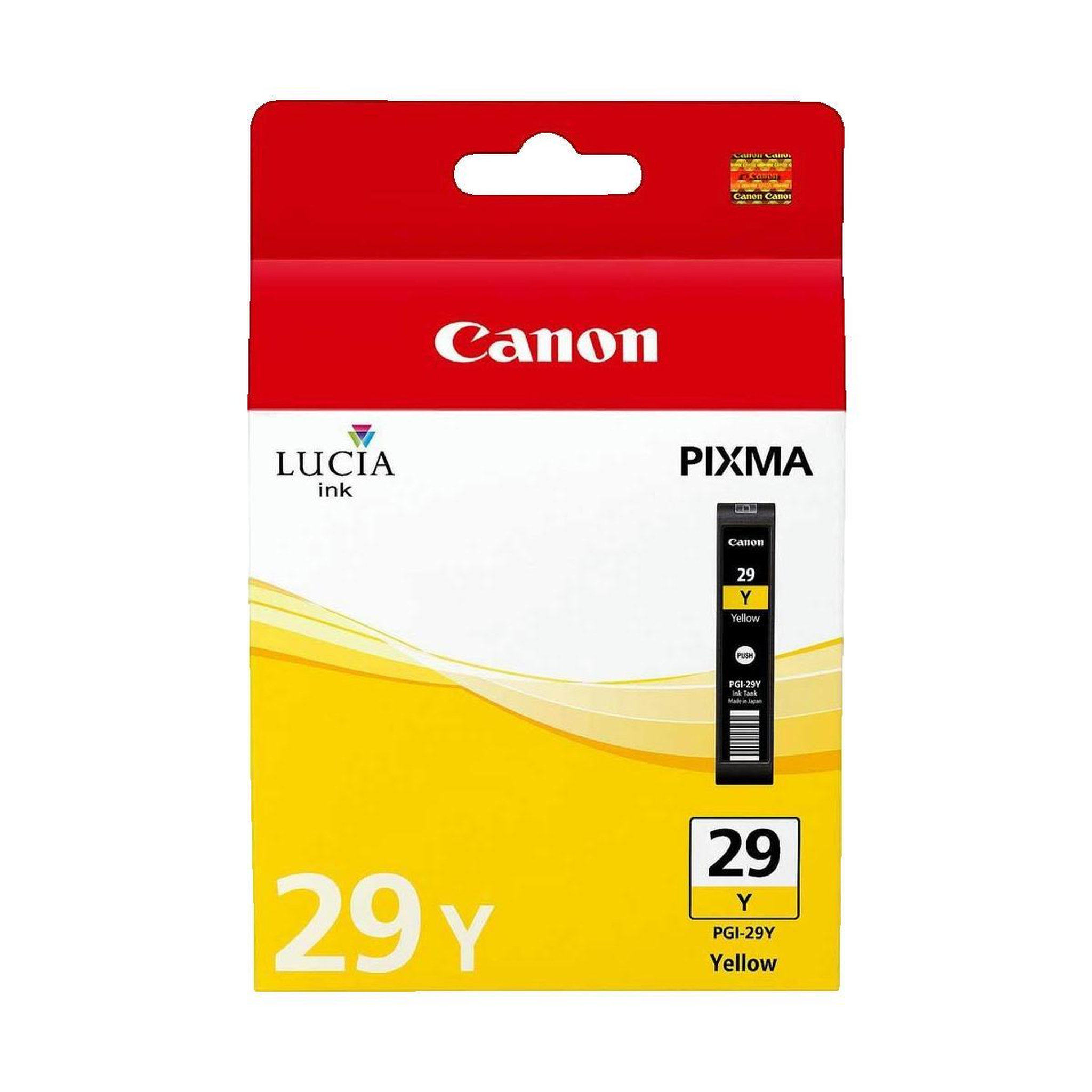 Voir la diapositive 2 : Canon Cartouche d'encre Canon PGI-29Y Jaune