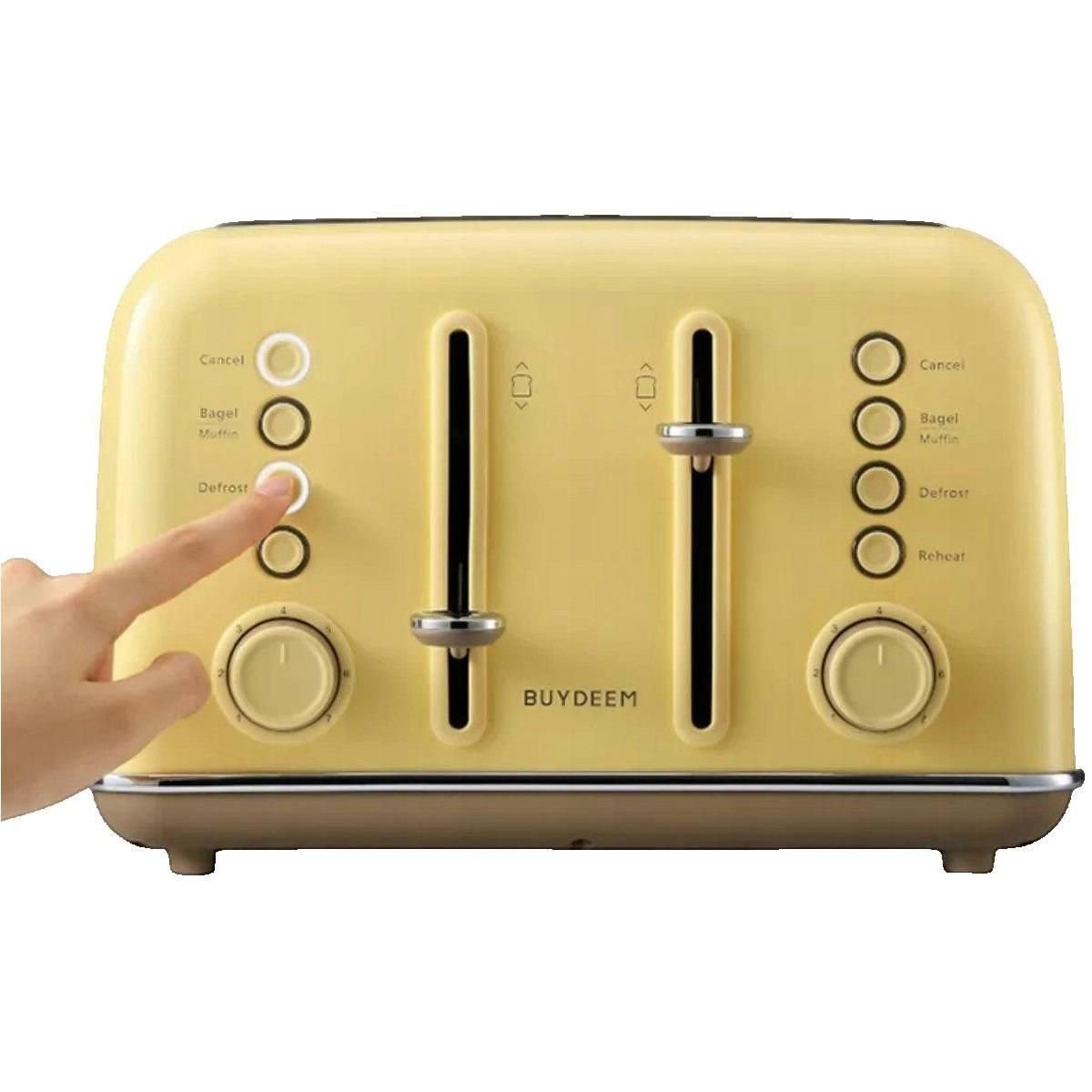 Mellow Yellow Grille pain Mellow-yellow BUYDEEM DT640E fentes extra larges