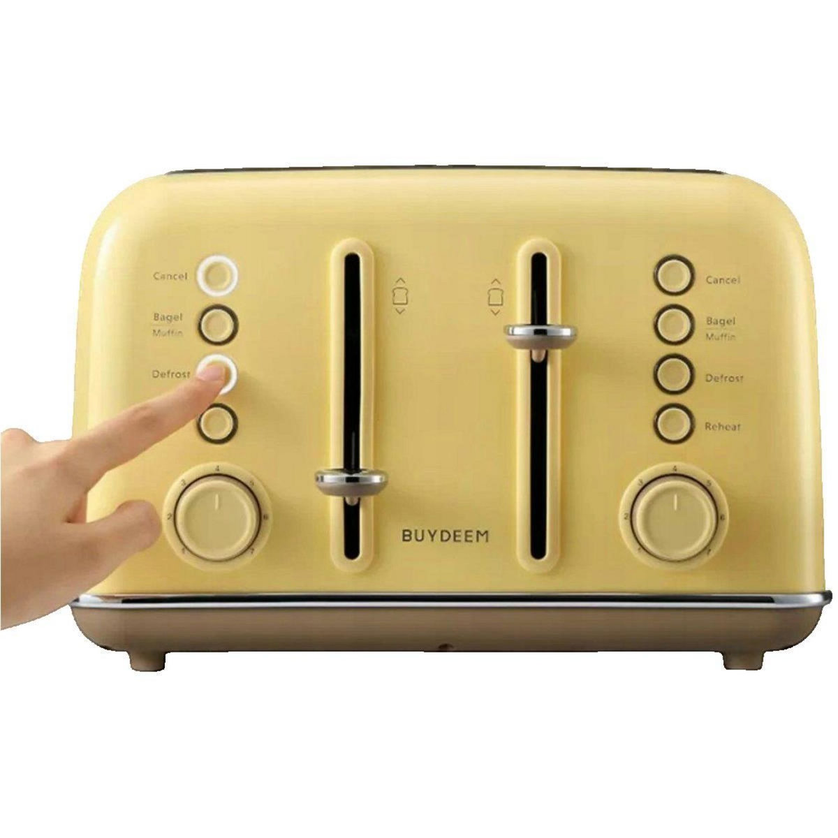 Mellow Yellow Grille pain Mellow-yellow BUYDEEM DT640E fentes extra larges