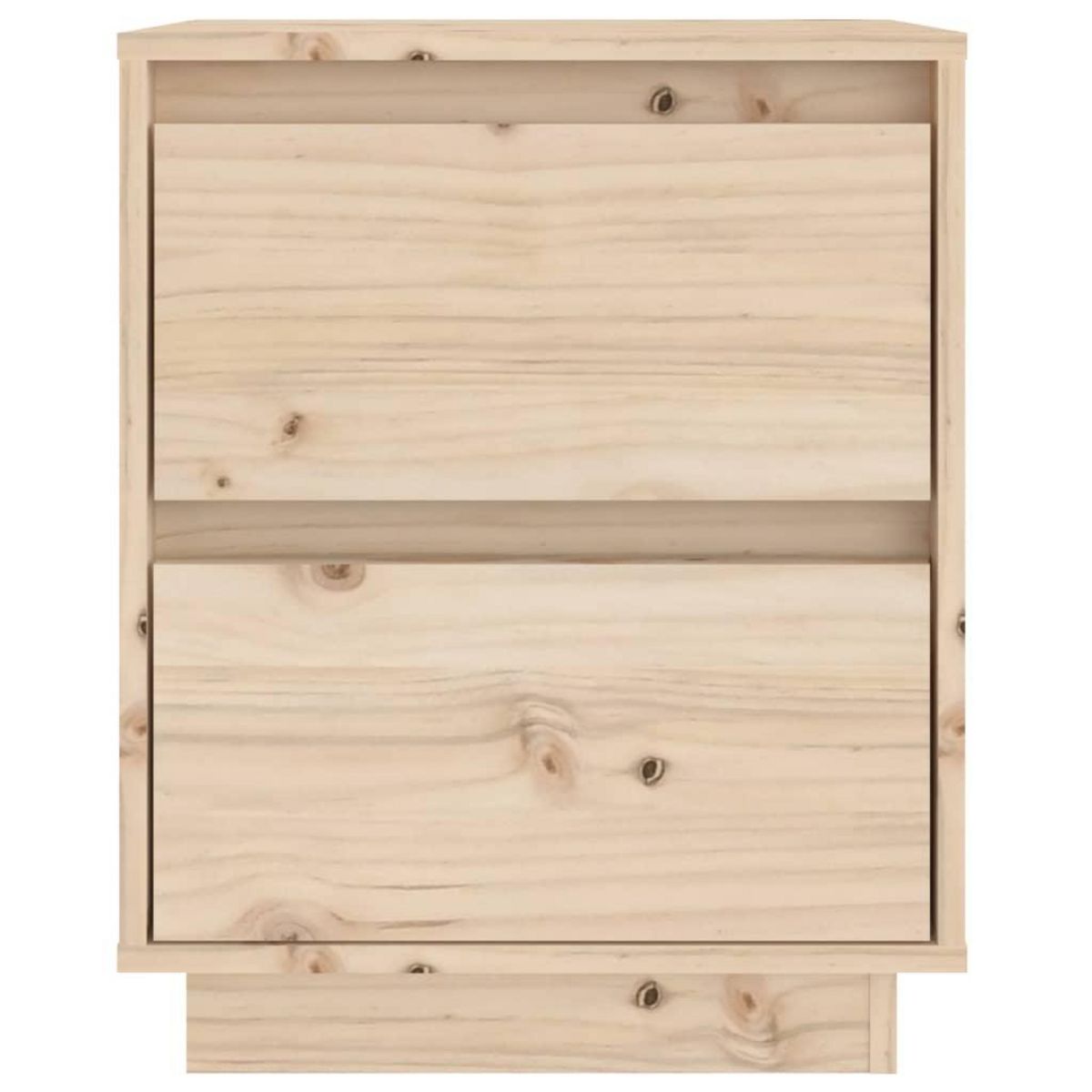 VIDAXL Table de chevet 40x35x50 cm Bois de pin solide