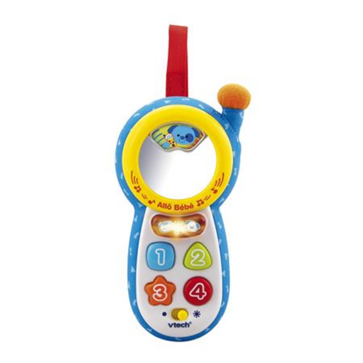 VTECH Téléphone Allo Bébé Bleu