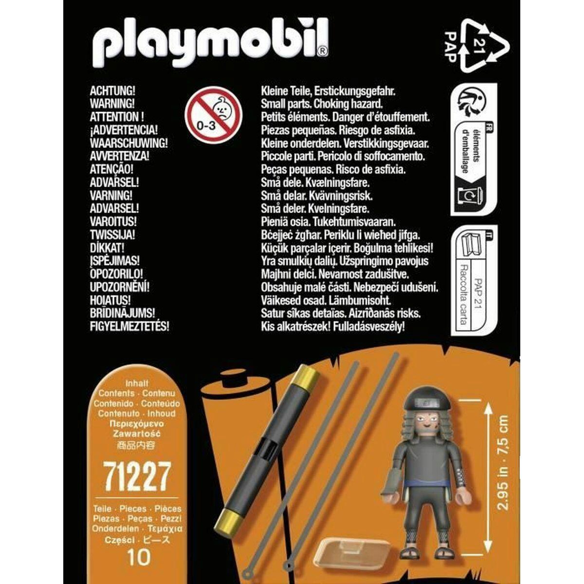 Voir la diapositive 2 : PLAYMOBIL Figurine Playmobil Hiruzen Sarutobi