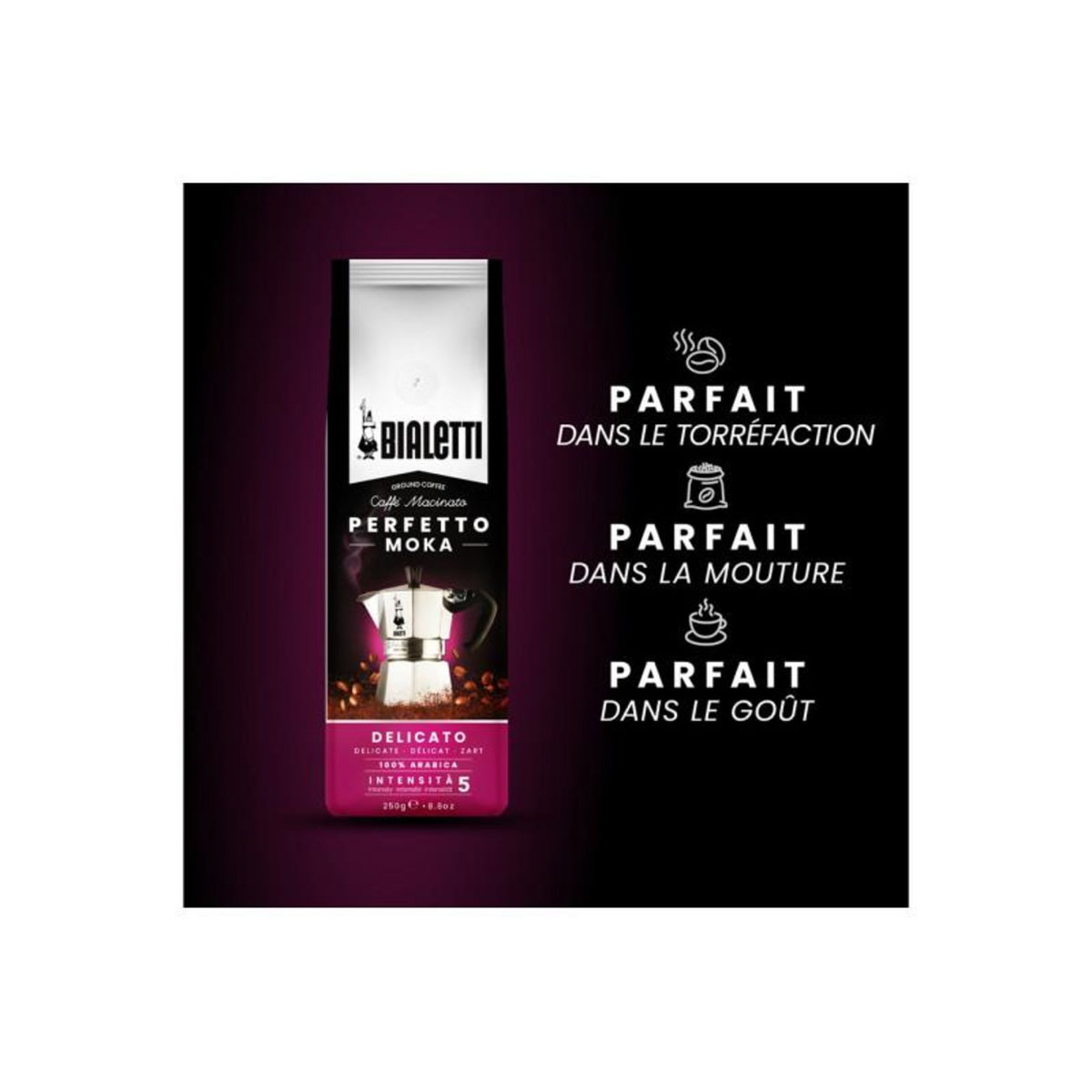 BIALETTI Café et thé Bialetti MOKA DELICATO