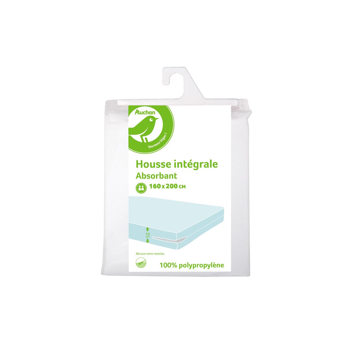 POUCE Housse rénove matelas new CALISSON