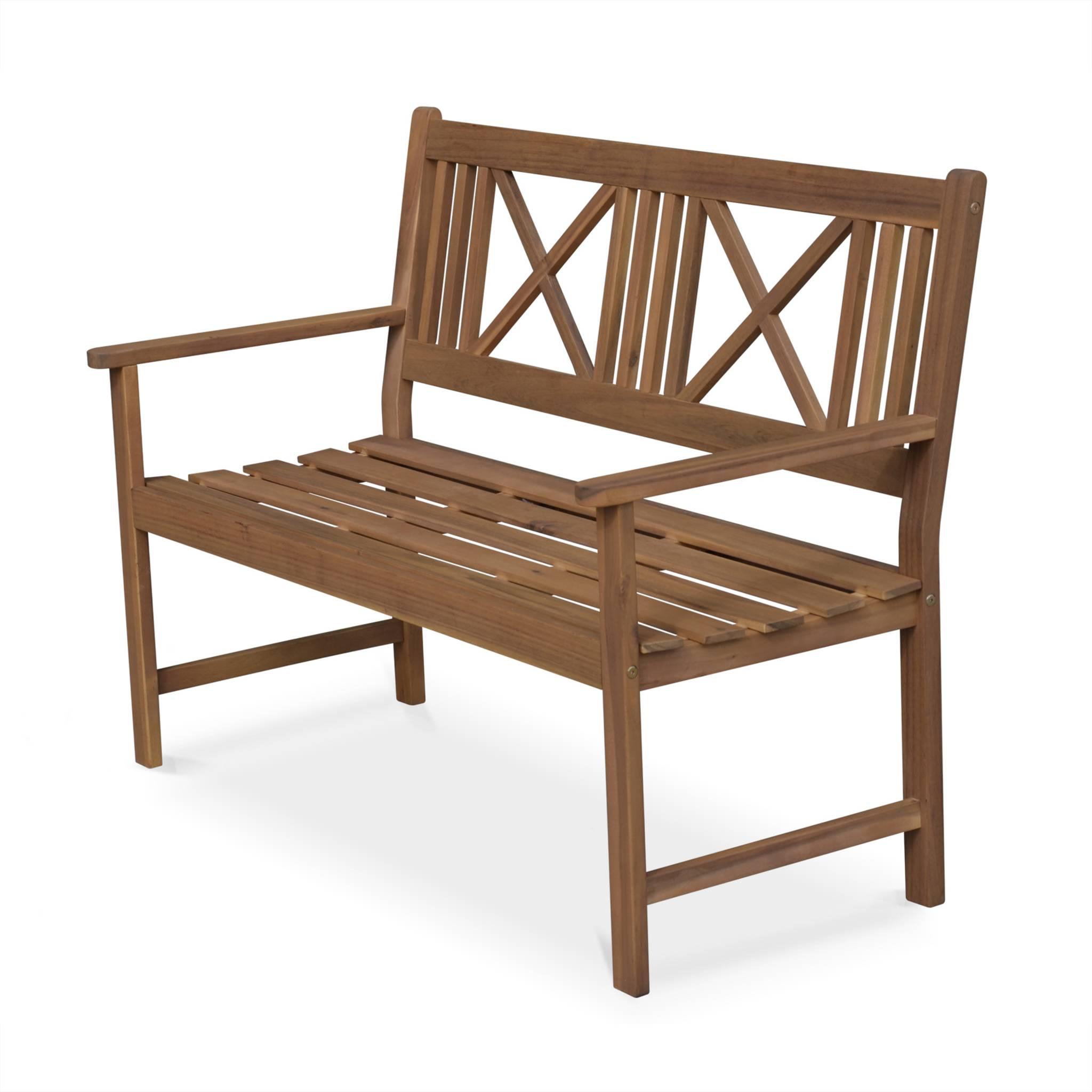 Voir la diapositive 1 : SWEEEK BANC EN BOIS - BANCO - 120x60cm