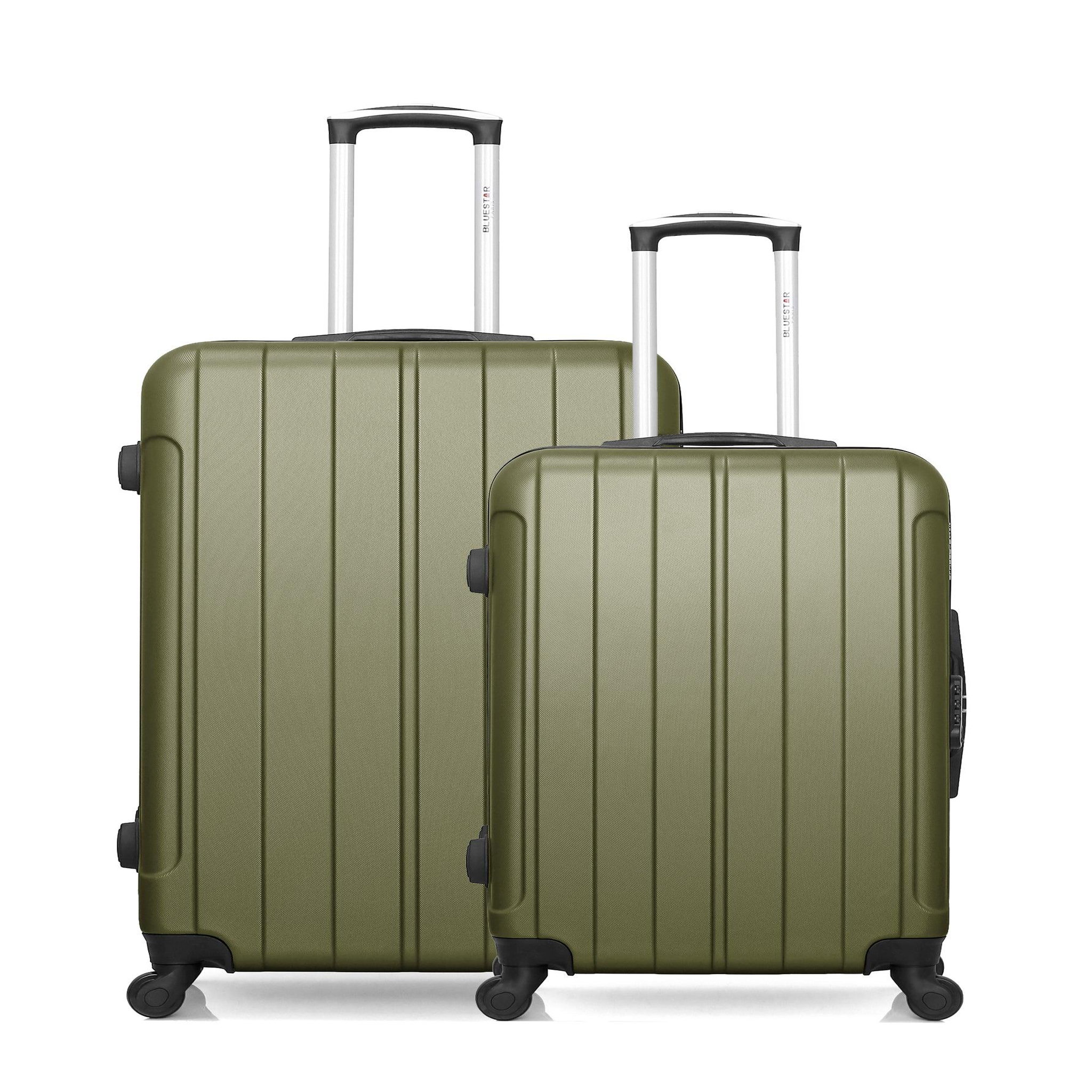 BLUESTAR Bluestar - lot de 2 valise grand format et valise weekend napoli -
