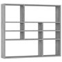 Voir la diapositive 2 : VIDAXL Etagere murale Sonoma gris 90x16x78 cm Bois ingenierie