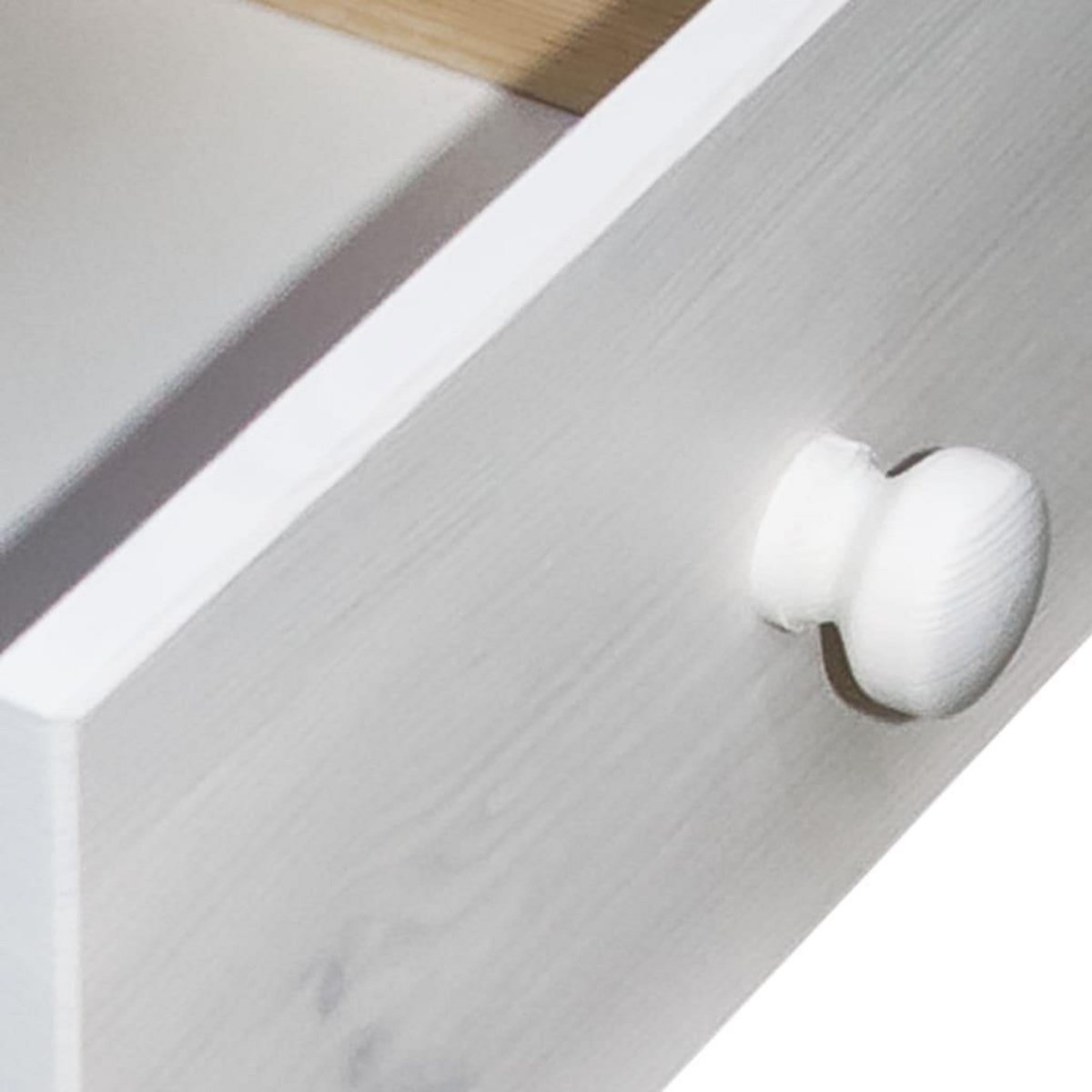 VIDAXL Table de chevet 43x34x40 cm Bois de pin solide