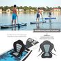 Voir la diapositive 6 : SIMPLE PADDLE Paddle Gonflable UGAL 10'6 30'' 6  (315 x 76 x 15 cm) avec Pagaie, Leash, Pompe et Sac de Transport