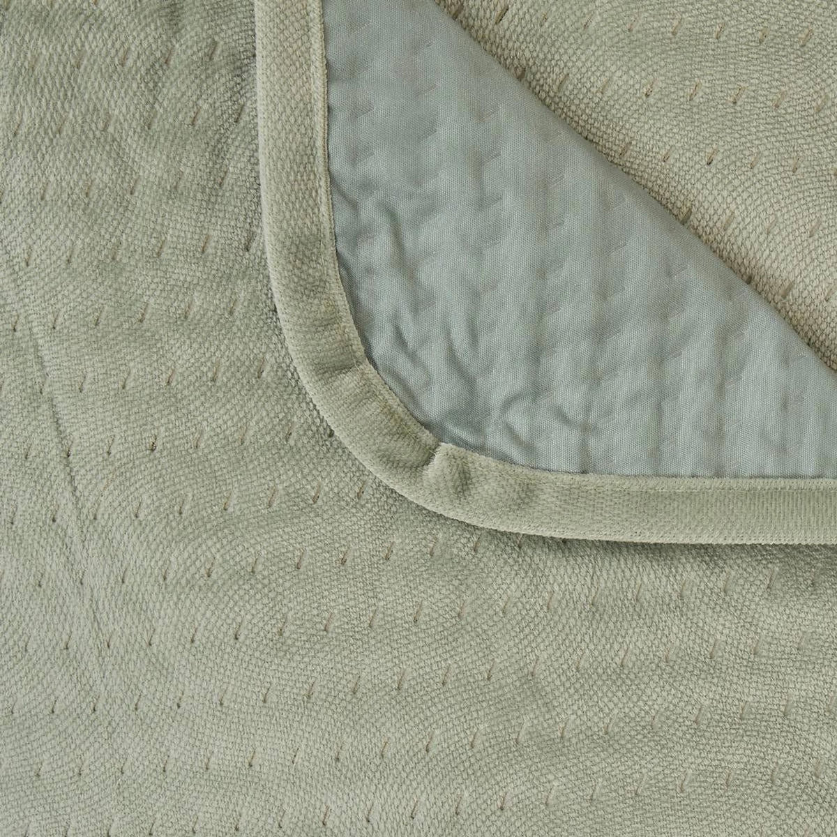 ATMOSPHERA Dessus de Lit & 2 Taies  Lilou  240x260cm Vert Céladon