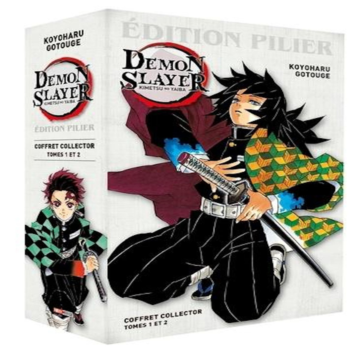 DEMON SLAYER TOMES 1 ET 2 : COFFRET EN 2 VOLUMES. EDITION COLLECTOR, Gotouge Koyoharu