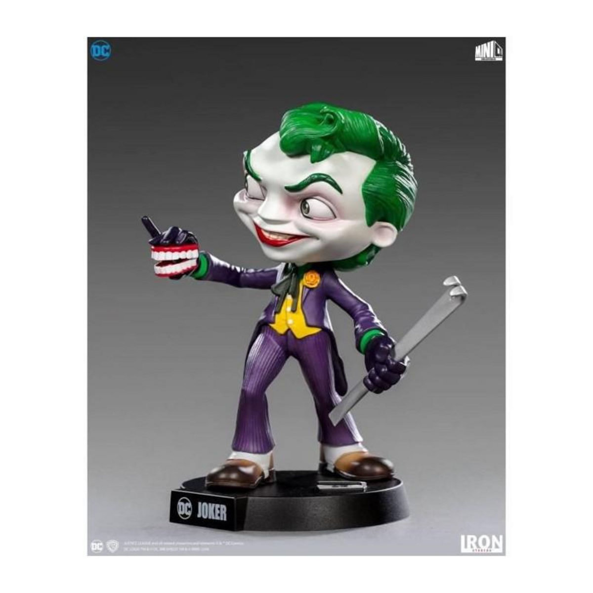 IRON STUDIOS Figurine - IRON STUDIOS - Mini Co. Deluxe - DC Comics : The Joker - PVC - 21 cm