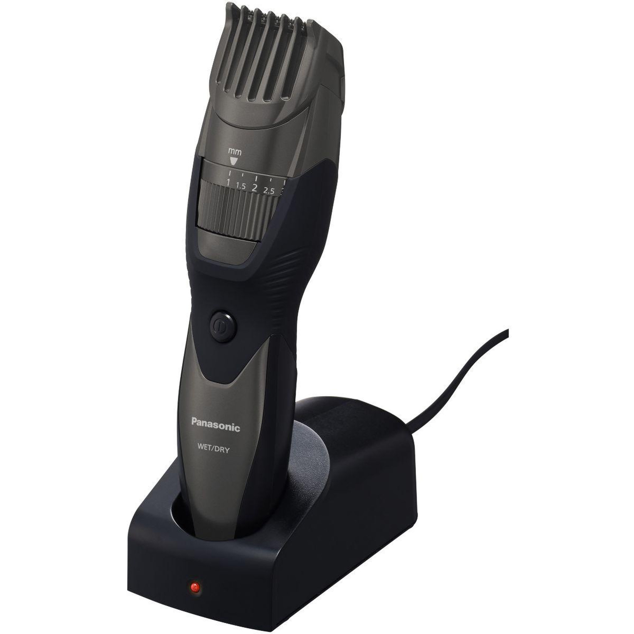 Voir la diapositive 2 : PANASONIC Tondeuse barbe er-egb45s503, molette réglable, 20 hauteurs de coupe, précision 0,5 mm, autonomie 60 mn