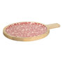 Voir la diapositive 1 : SECRET DE GOURMET Assiette de Présentation en Bois  Inaya  40cm Terracotta