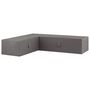 Voir la diapositive 2 : MADISON Madison Housse de meubles d'exterieur 270 x 270 x 70 cm Gris