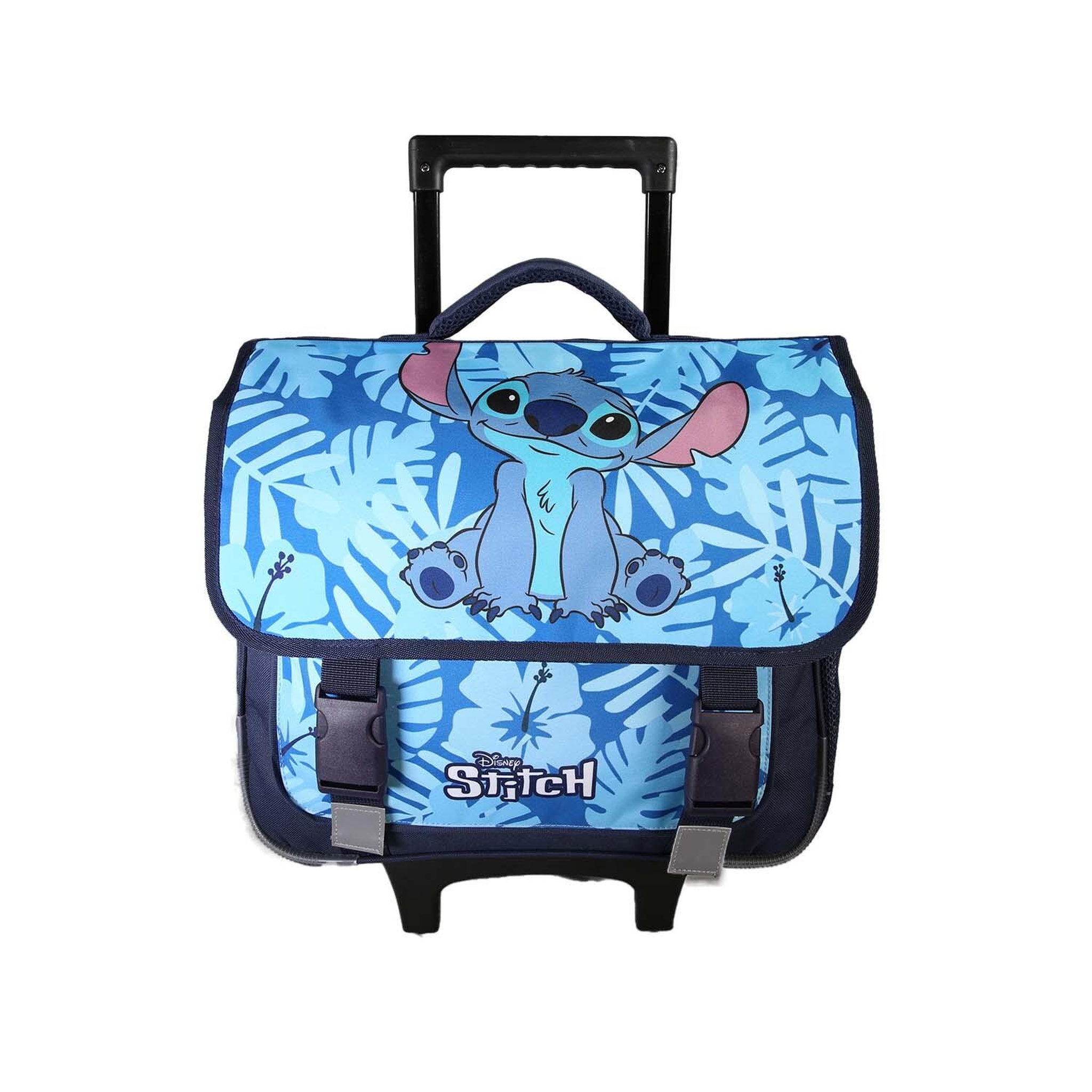 Bagtrotter Stitch – cartable à roulettes 38 cm – bleu – 2 compartiments