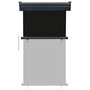 Voir la diapositive 5 : VIDAXL Auvent lateral de balcon 105x250 cm noir