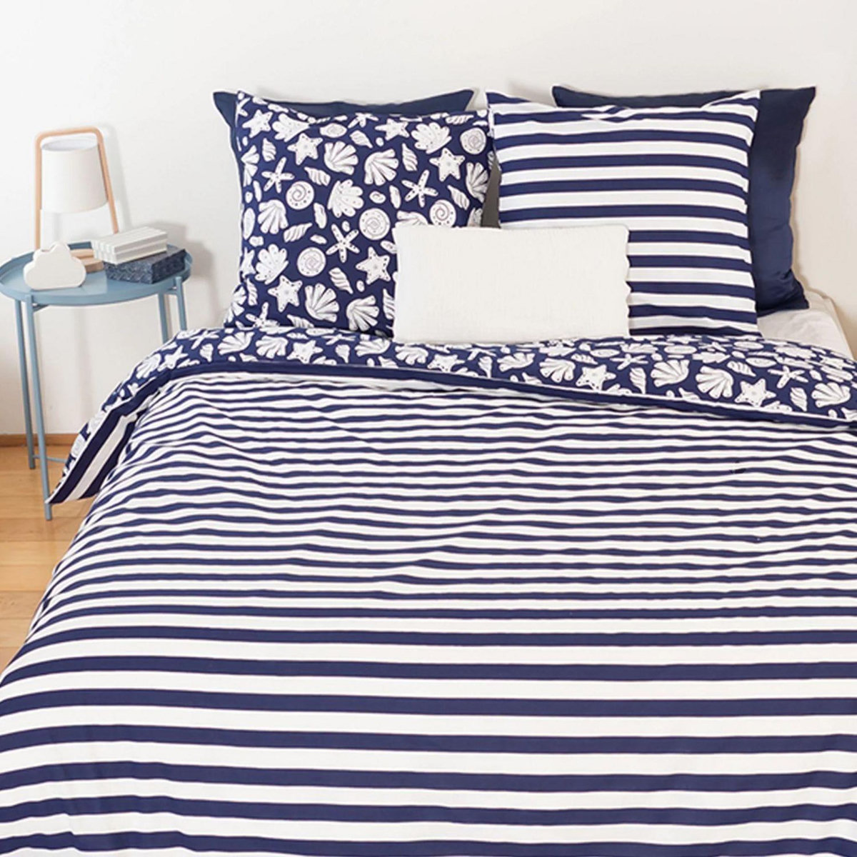 COTE DECO Parure de lit Croisic - Coton adouci