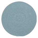 SECRET DE GOURMET Set de Table Déco  Coton  38cm Vert Émeraude