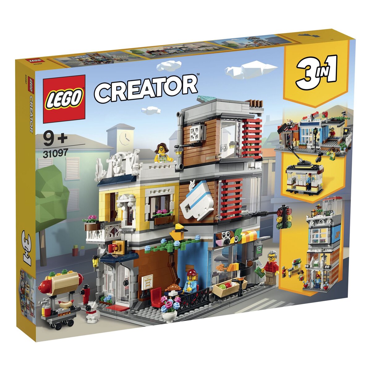 LEGO Creator 31097 - L'animalerie et le café