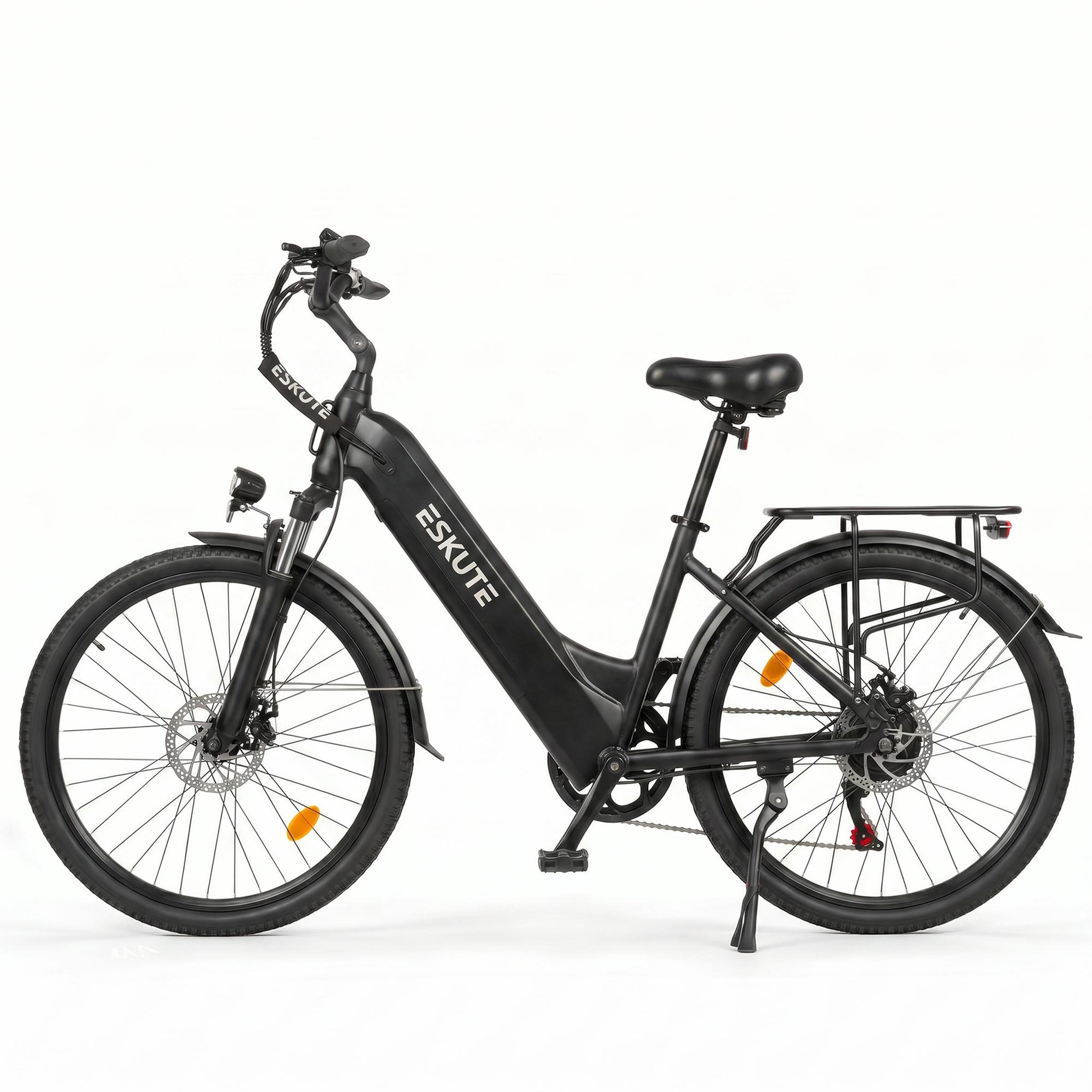 Voir la diapositive 2 : ESKUTE Vélo de ville électrique ESKUTE C202, Step-Through 26