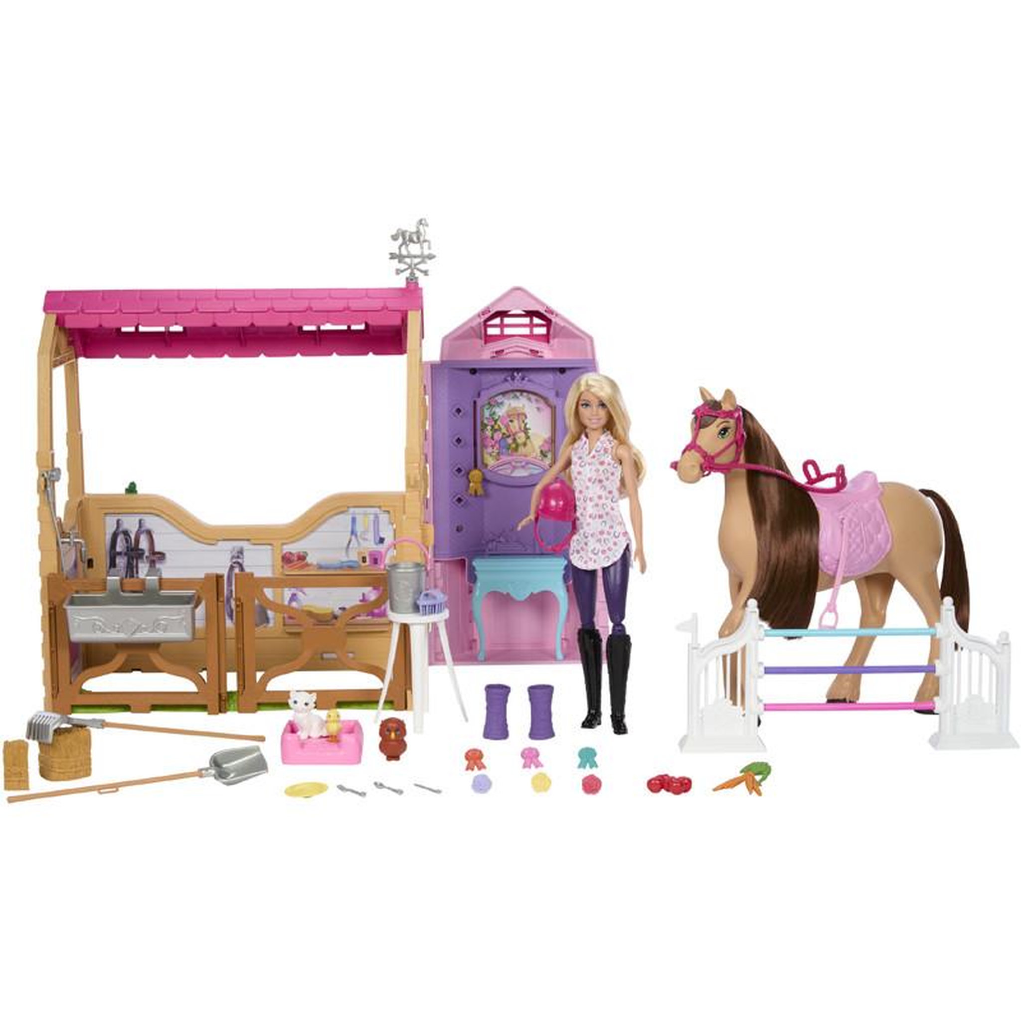 Voir la diapositive 2 : MATTEL ECURIE DE REVE BARBIE Mattel MALHXJ44