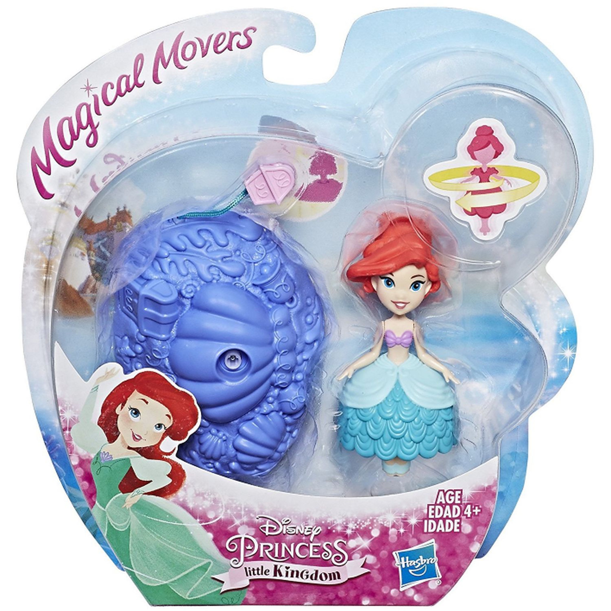 Voir la diapositive 2 : DISNEY PRINCESS Poupée Magical Movers Disney Princess Ariel