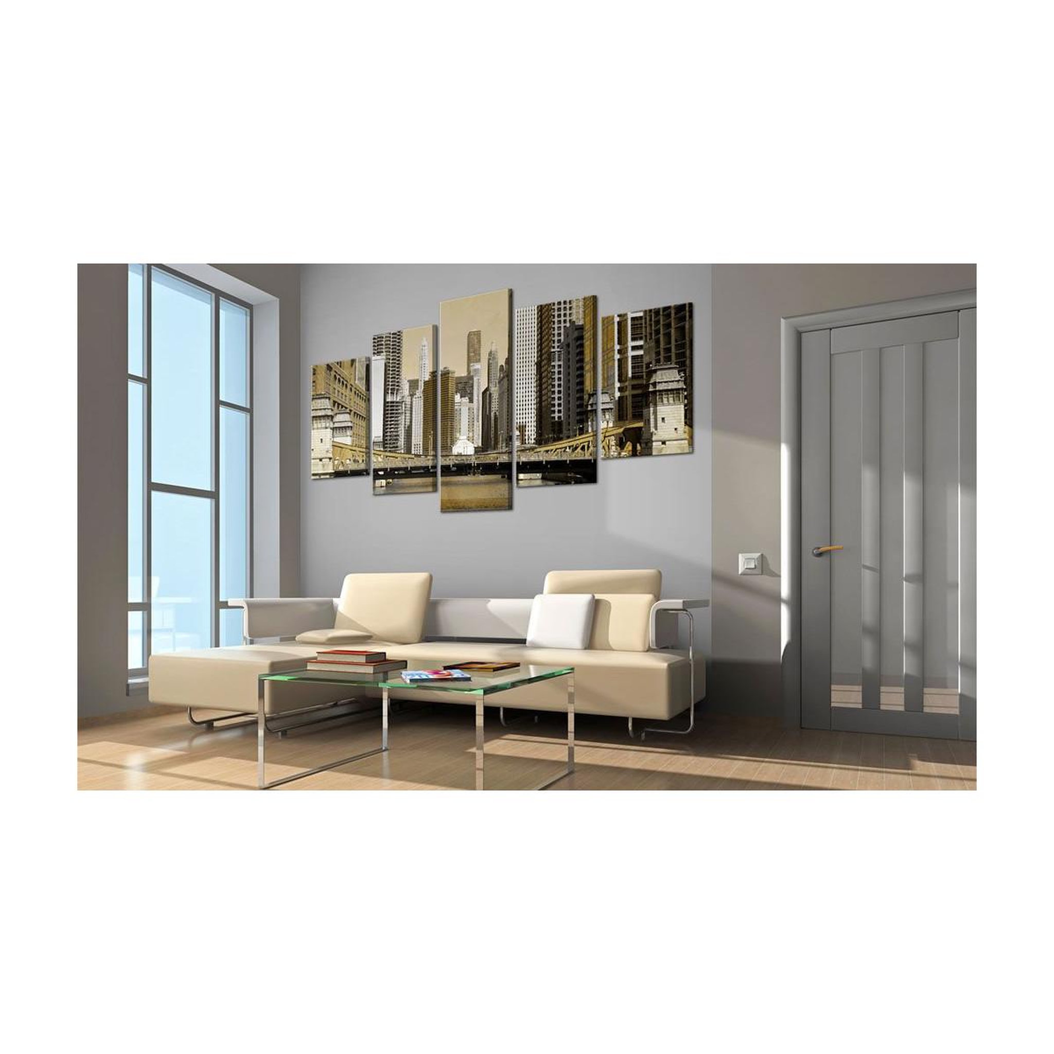 Voir la diapositive 2 : Paris Prix Tableau imprimé  new york vintage