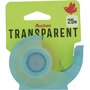 Voir la diapositive 1 : AUCHAN Rouleau ruban adhésif 25m transparent avec dévidoir coloris aléatoire