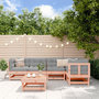 Voir la diapositive 1 : VIDAXL Salon de jardin 6 pcs bois massif douglas