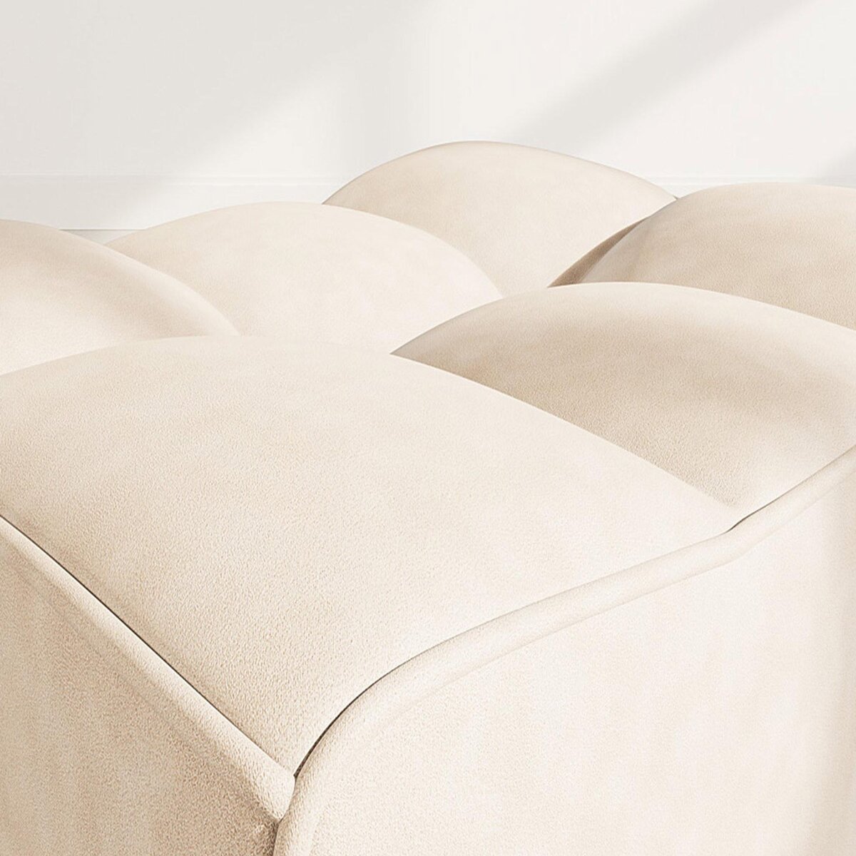 LISA DESIGN Alya - pouf en simili