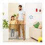 Voir la diapositive 6 : BADABULLE Badabulle Barriere de sécurité Enfant Safe&Protect XL - Extensible (60 a 106.5 cm) - Ouvertures Extra Large - Fixation Vis, No