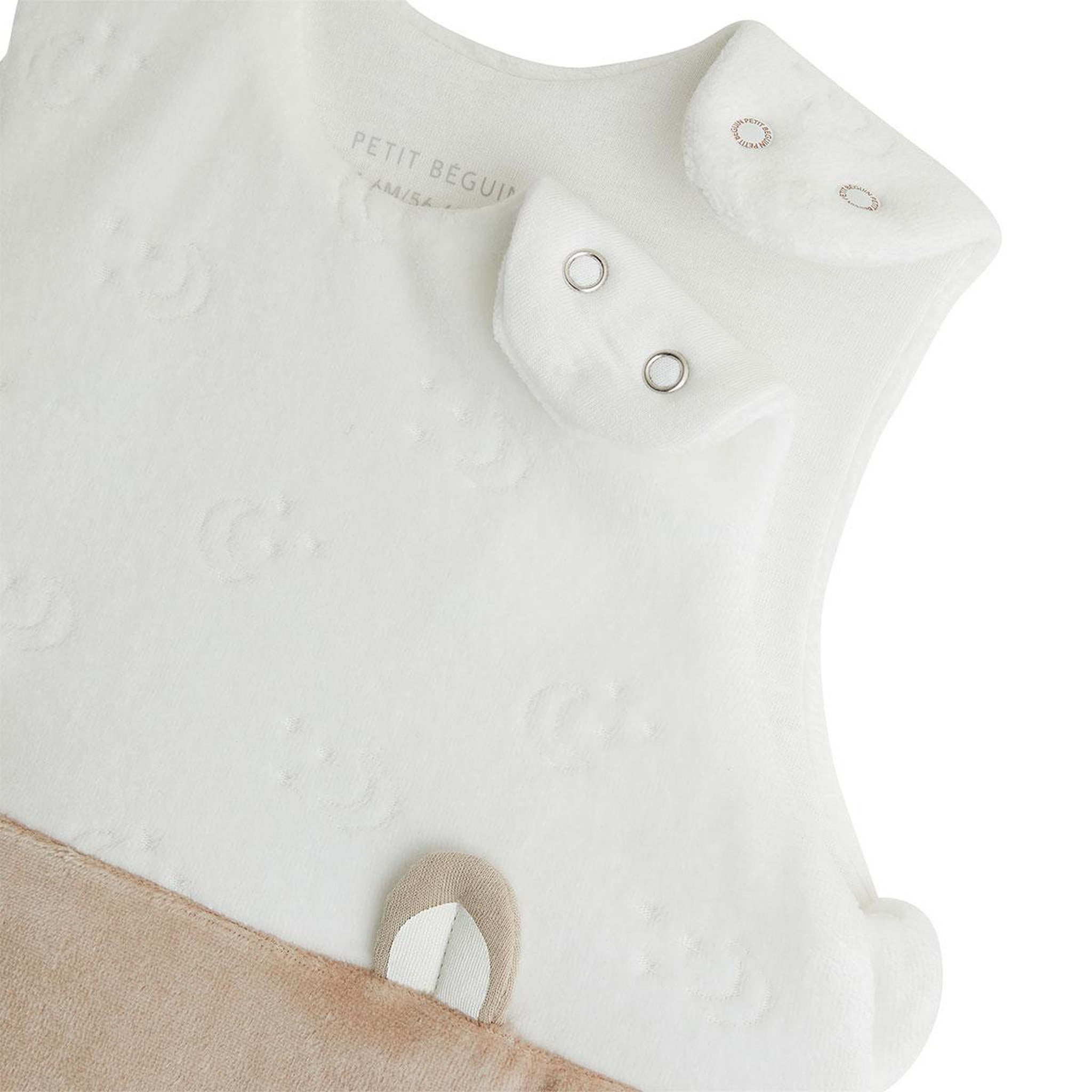 Voir la diapositive 4 : Petit Béguin Gigoteuse d'hiver en velours eliah