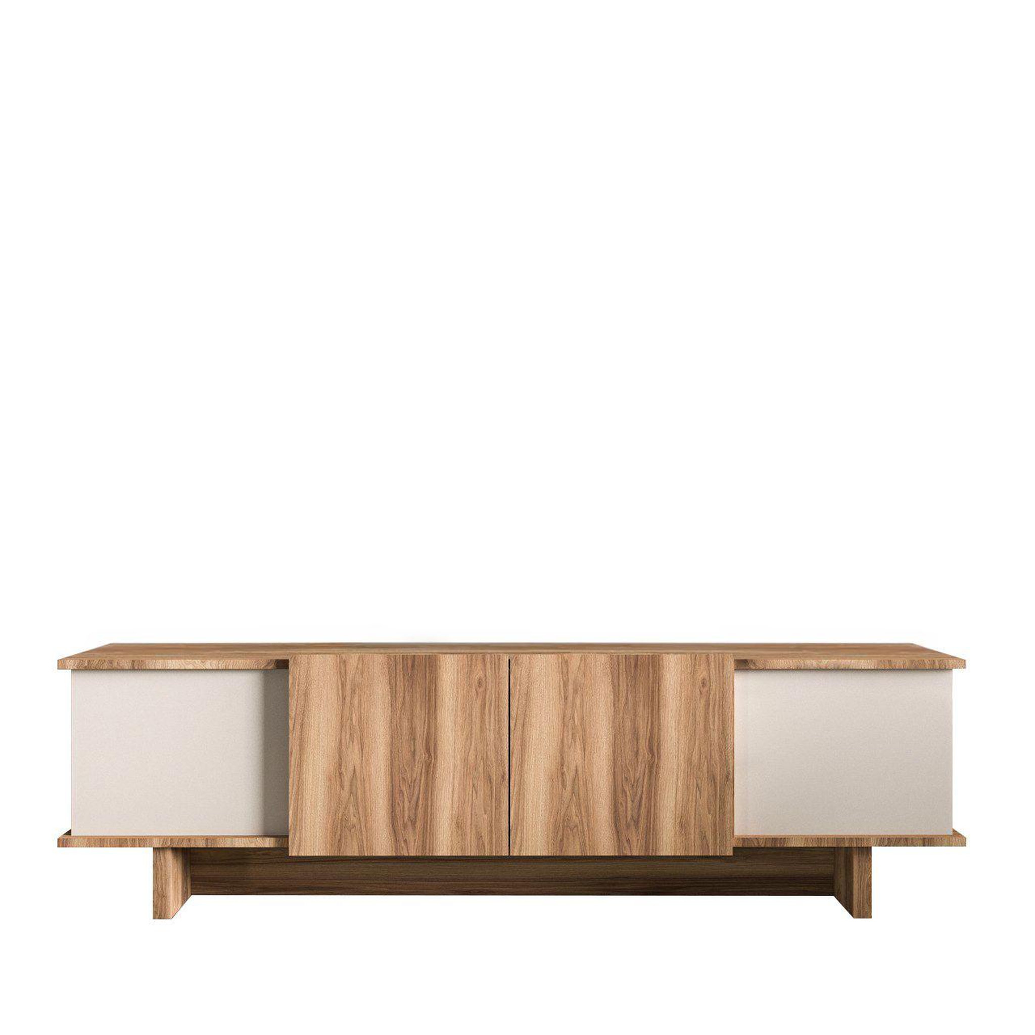 Habitat et Jardin Meuble tv en bois  diana  180 x 33 x 50 cm - beige