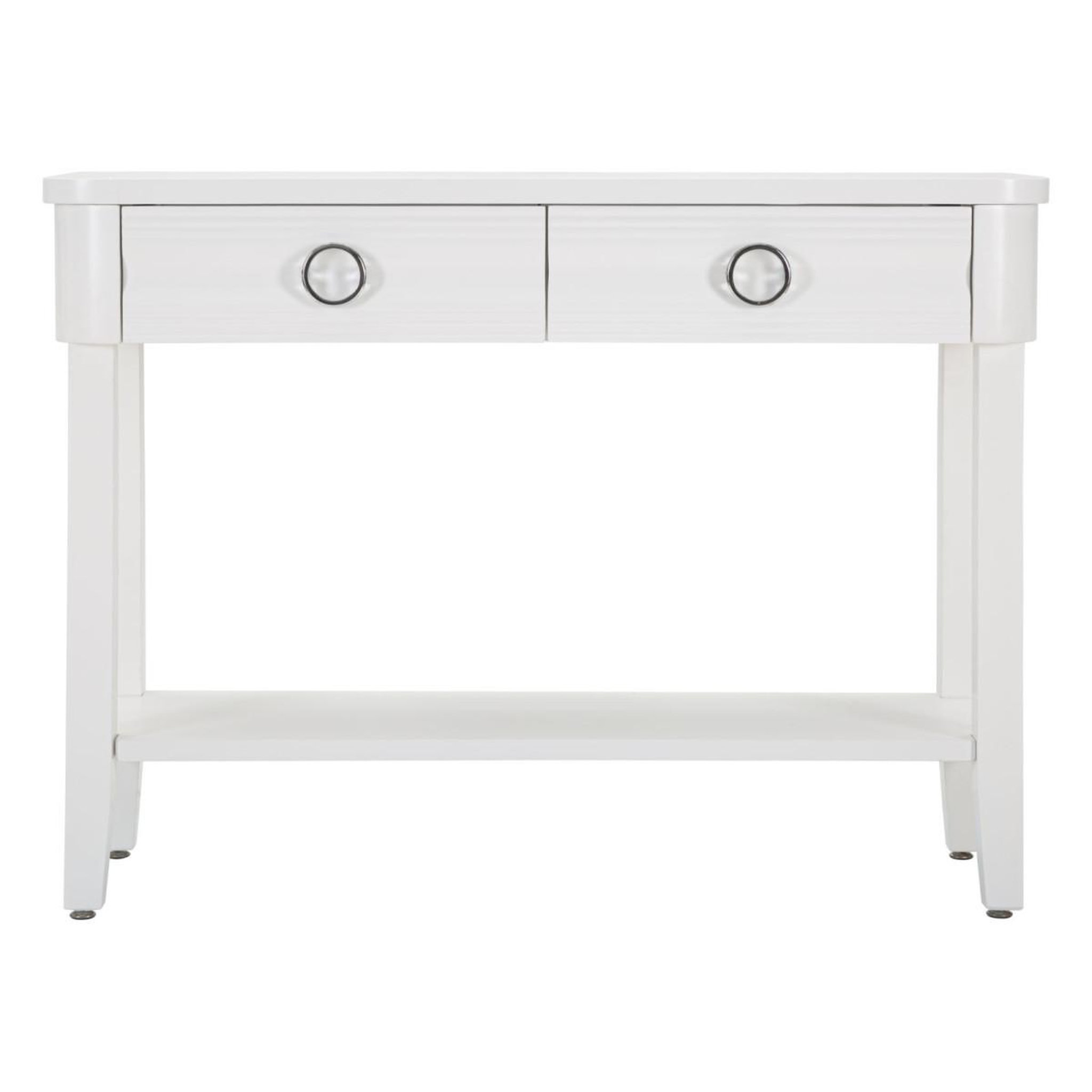 Voir la diapositive 2 : Paris Prix Console en bois  shine  110cm blanc