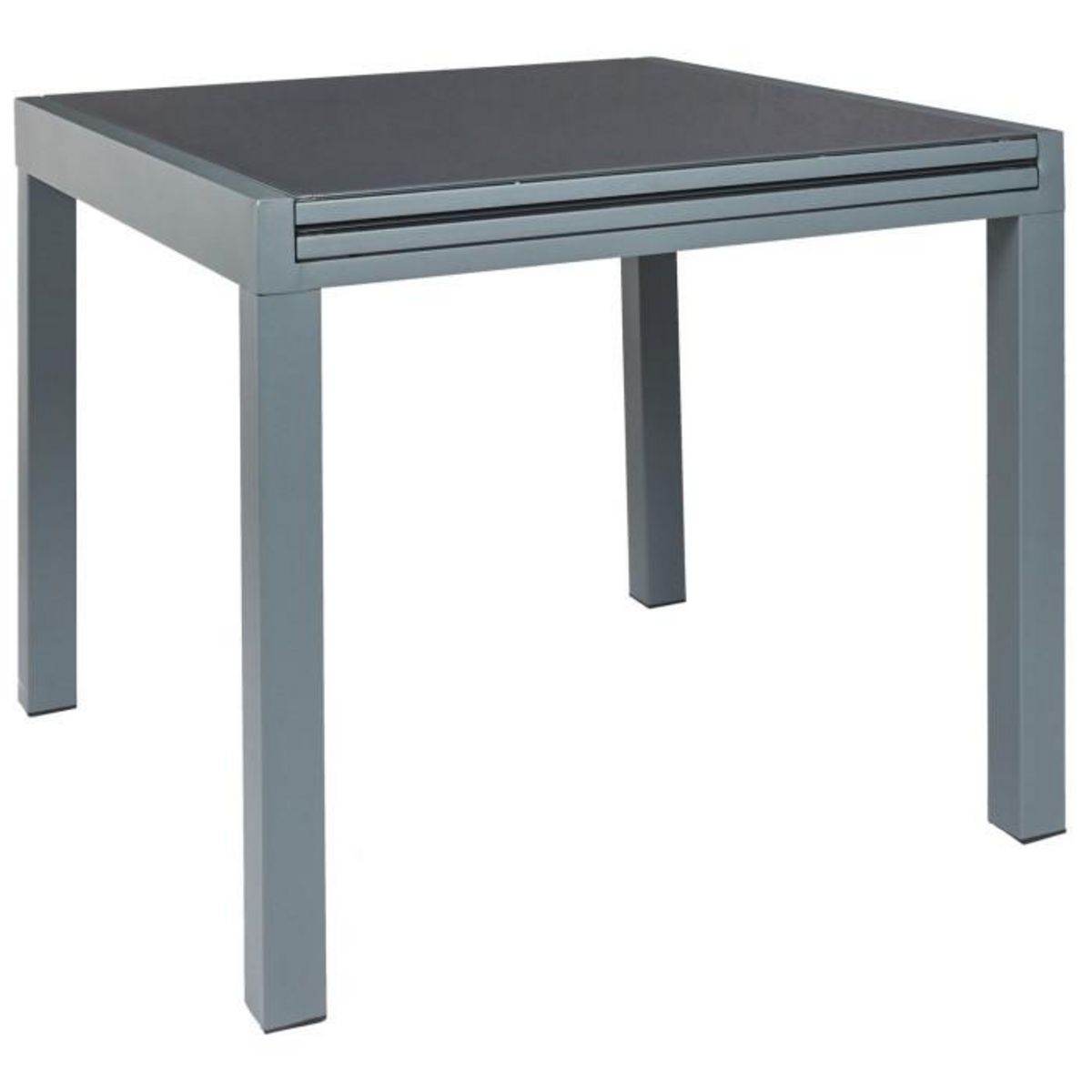 Paris Prix Table de Jardin Extensible  Haria  80-160cm Gris