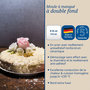 Voir la diapositive 3 : DR.OETKER Lot de 2 moules à gâteaux 28/28 cm en acier Dr oetker Back-trend