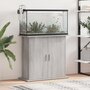 Voir la diapositive 1 : VIDAXL Support pour aquarium sonoma gris 81x36x73 cm bois d ingénierie