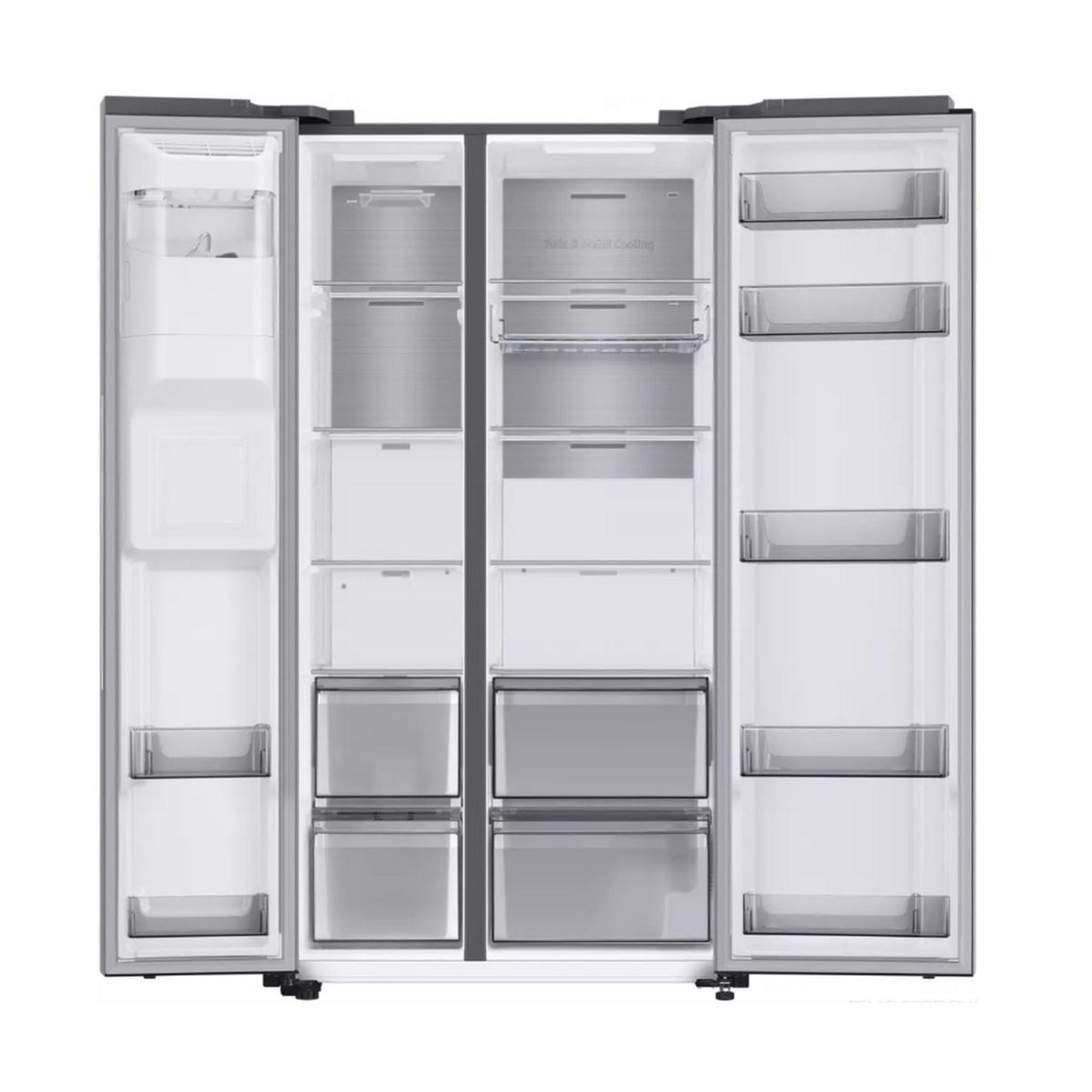 Voir la diapositive 4 : Samsung Réfrigérateur américain 91cm 635l ventilé inox - rs68a884csl