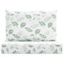 Voir la diapositive 4 : VIDAXL Coussins de palette lot de 2 motif de feuilles tissu Oxford
