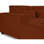 Voir la diapositive 6 : LISA DESIGN Vermont - canapé d'angle gauche - 4 places - convertible avec coffre - en velours côtelé