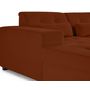 Voir la diapositive 6 : LISA DESIGN Vermont - canapé d'angle gauche - 4 places - convertible avec coffre - en velours côtelé
